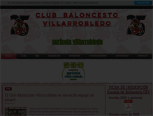 Tablet Screenshot of cbvillarrobledo.es